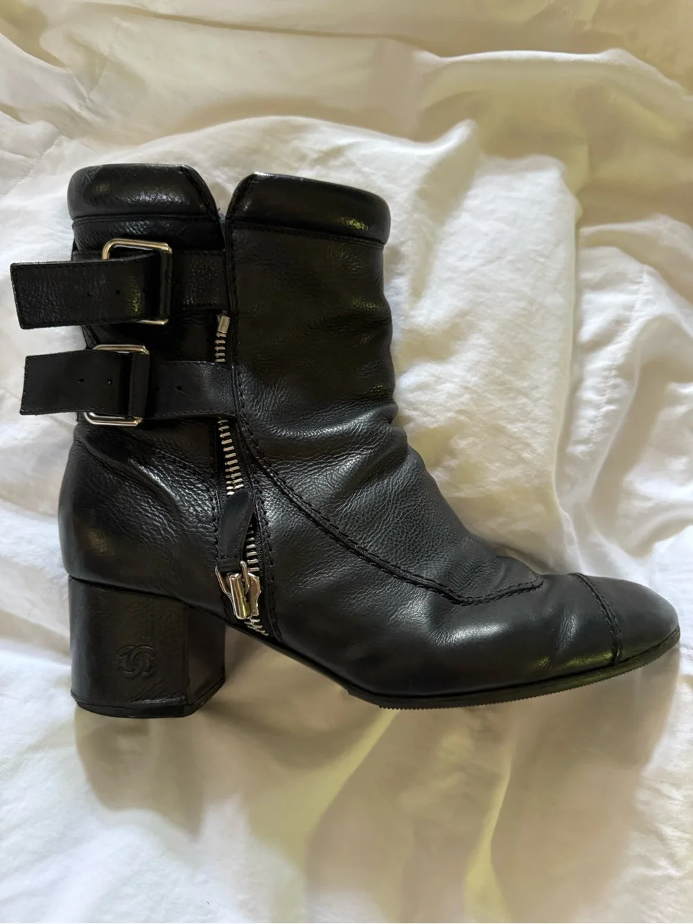 Vintage Chanel boots